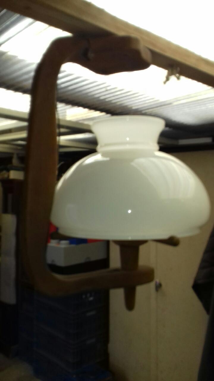 Chandelier Design Guillerme and Chambron in vintage oak