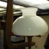 Chandelier Design Guillerme and Chambron in vintage oak