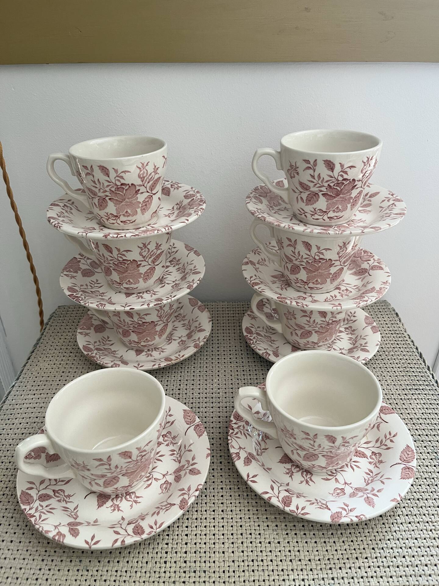 8 tasses à thé