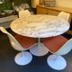 Tulip foot round table by Eero Saarinen for Knoll