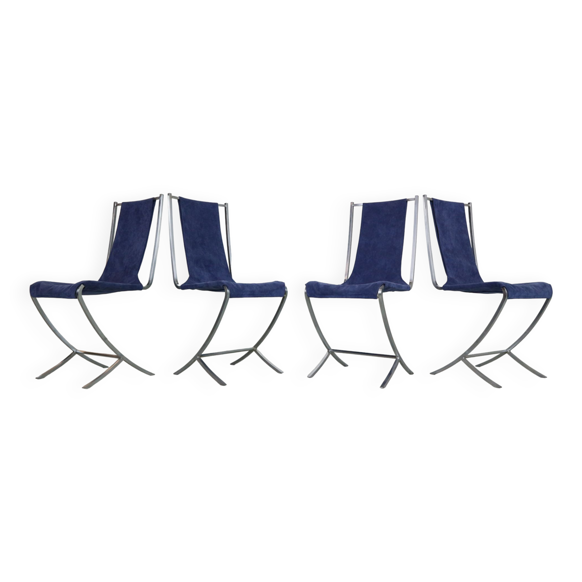 Set Of 4 dinning chairs by Pierre Cardin for Maison Jansen 1970