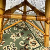 Petite table en rotin