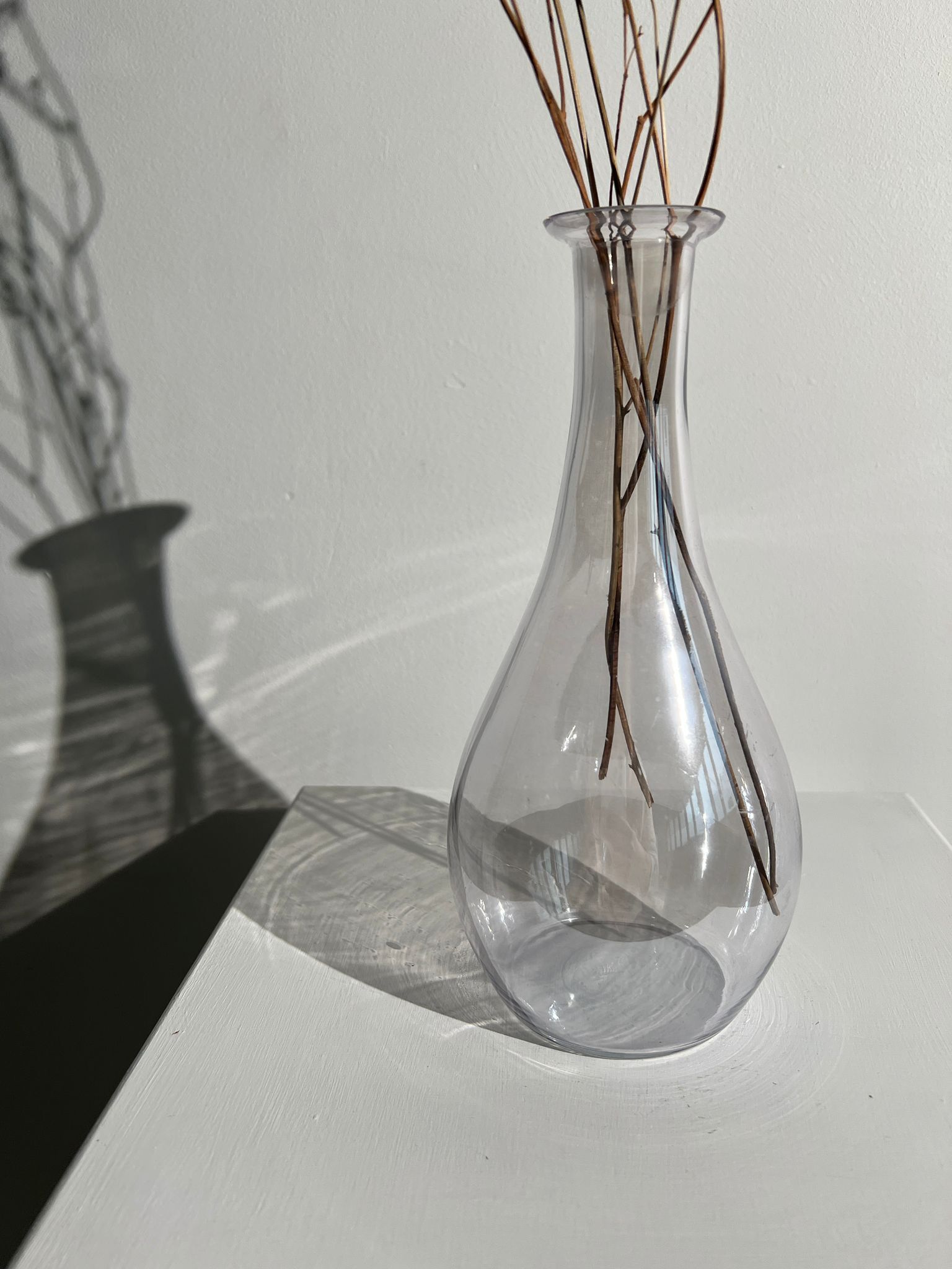 Modern glass vase
