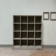 Large distressed wooden locker cabinet (renovated)
