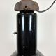 Rusty Industrial Bauhaus Black Enamel Pendant Lamp, 1930s