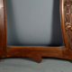 Art Nouveau frame carved wood 73x60 cm, foliage 55.5x36 cm for mirror SB