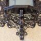 Large Flemish neo-Renaissance wall mirror in carved wood – late 19th century