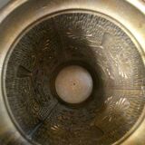 Old brass umbrella stand