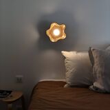 Jelly Ceramic Wall Light - Coconut Square - Chocolate