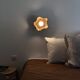 Jelly Ceramic Wall Light - Coconut Square - Chocolate