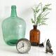 Dame Jeanne verre vert 40cm