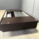 Table basse en laque vintage fabriquée en Italie, attribuée à Mario Sabot/Willy Rizzo.