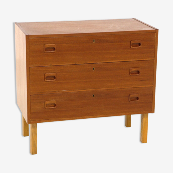 Commode en teck, Suède, 1960