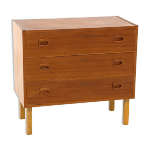 Commode en teck, Suède,