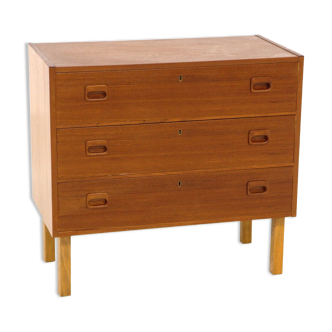 Teak chest of drawers, Sweden, 1960