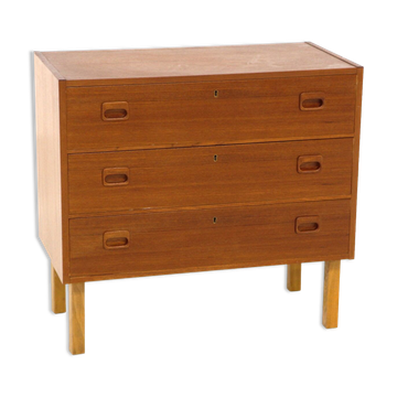 Teak chest of drawers, Sweden, 1960
