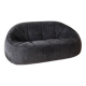 Cinnamon Alcantara Ottoman Canapé