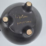 Ceramic tripod pitcher from "Perigord pottery"