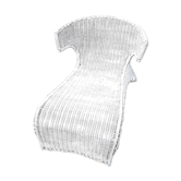 Rattan deckchair