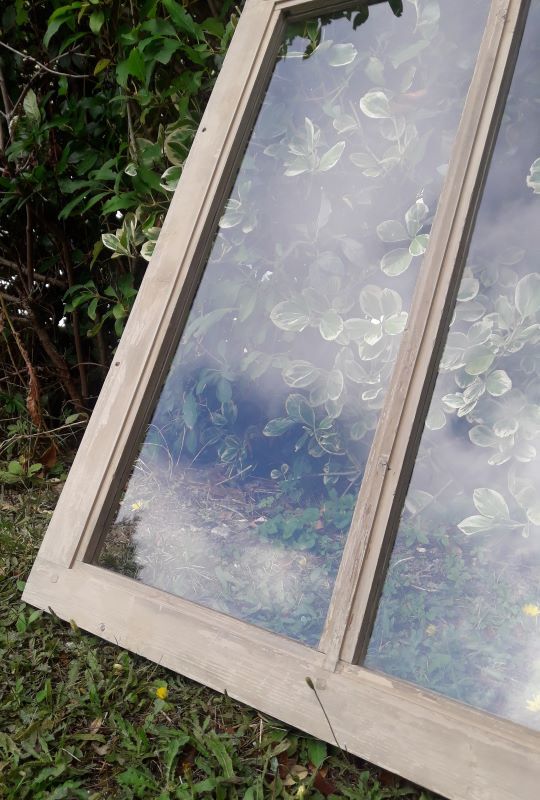 Glazed frame 70x83cm for partition