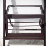 Serving rolling trolley, wood service, 50's