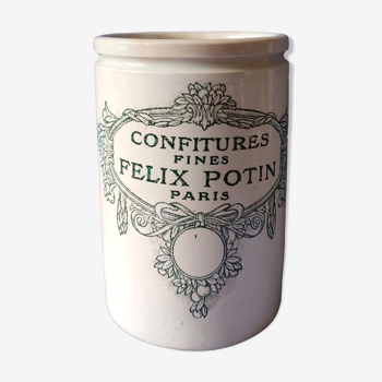 Pot à confiture de Felix Potin ancien