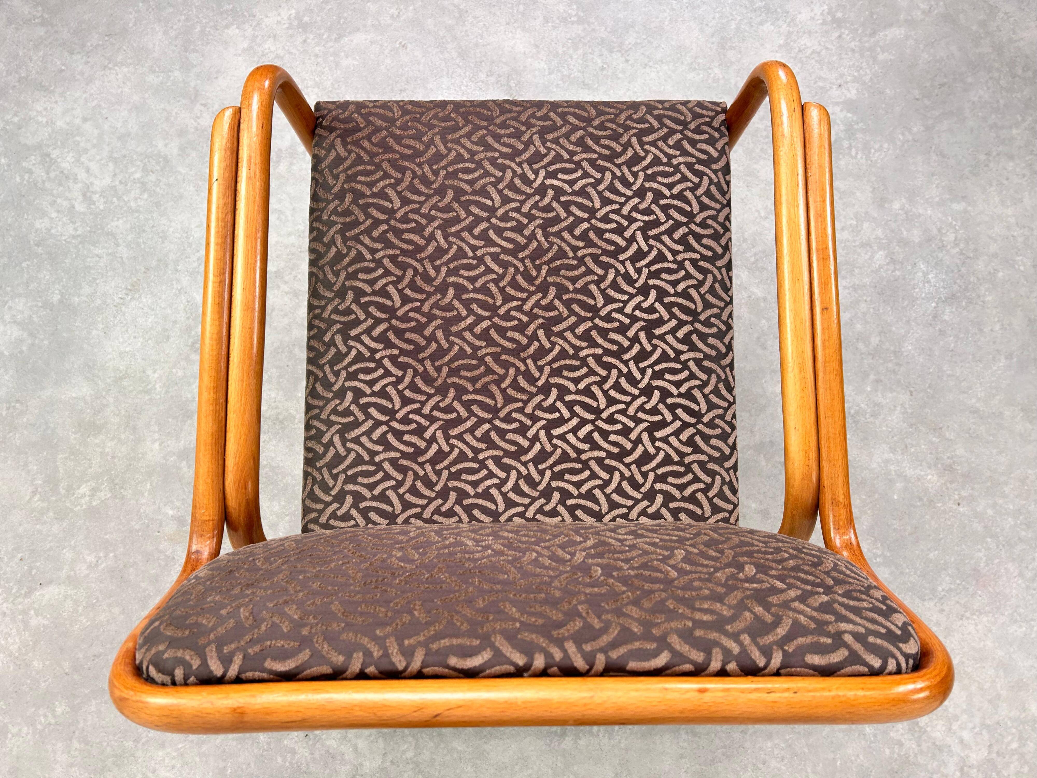 Very rare Art Deco Thonet A 60F armchairs.