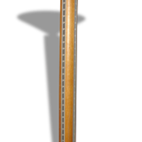 Floor lamp PHILIPS wood and Grey painted steel around 1970