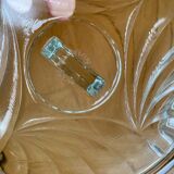 Art Deco molded glass sugar bowl