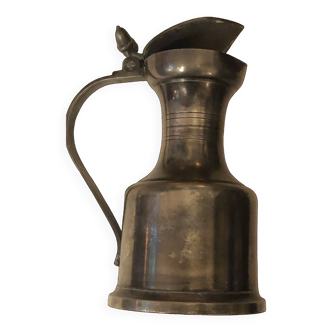 Pewter pitcher