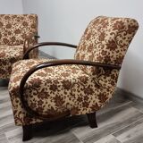 Armchairs by Jindřich Halabala, Set of 2