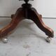 Antique oak office armchair