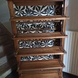 Vintage shoe cabinet