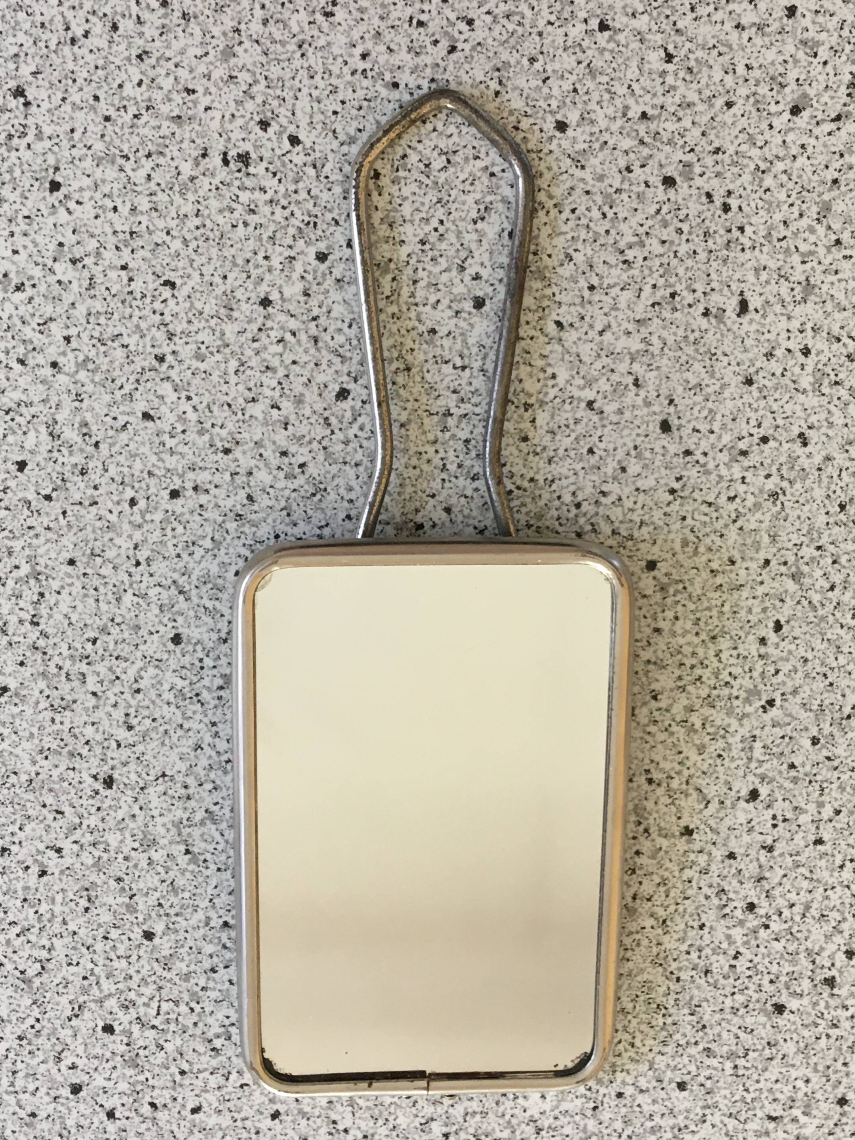 Barber mirror to place or hang