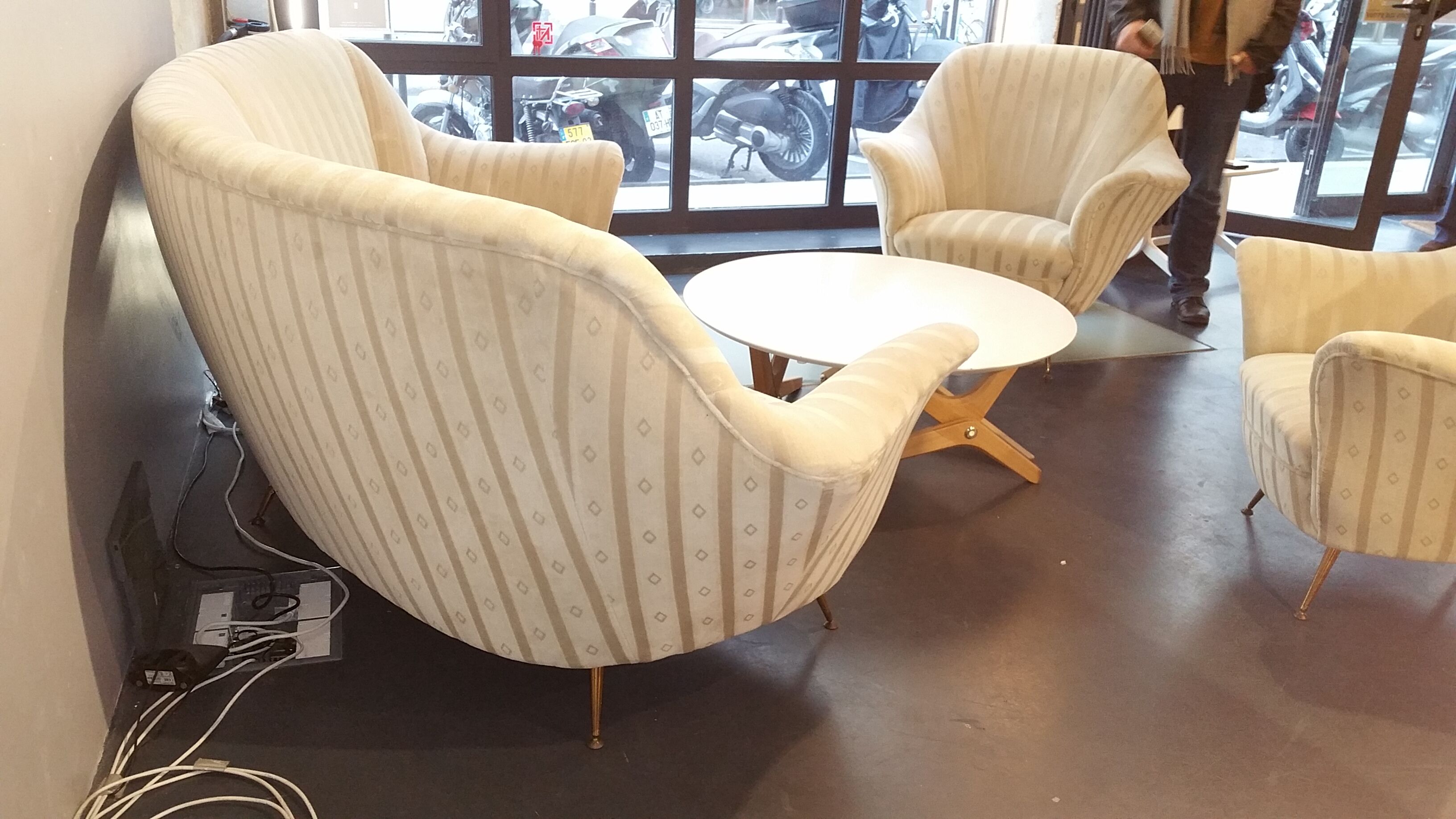 Sofa Design Arc of "Ico Parisi" of 50-60 years