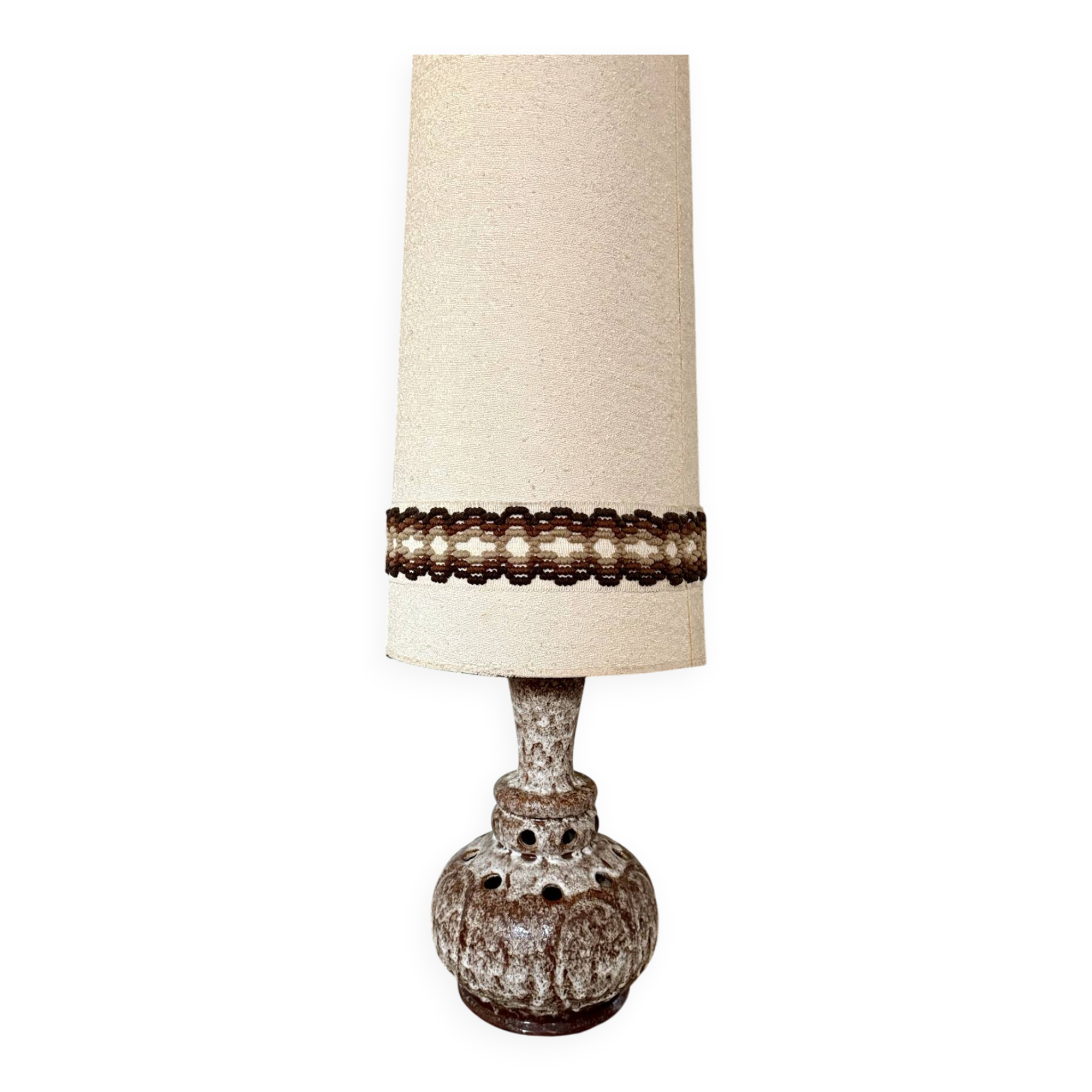 Grande Lampe Vintage 1970 – Céramique