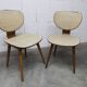 Pair of Baumann chairs No. 831 G1 "design Max Bill" 1960