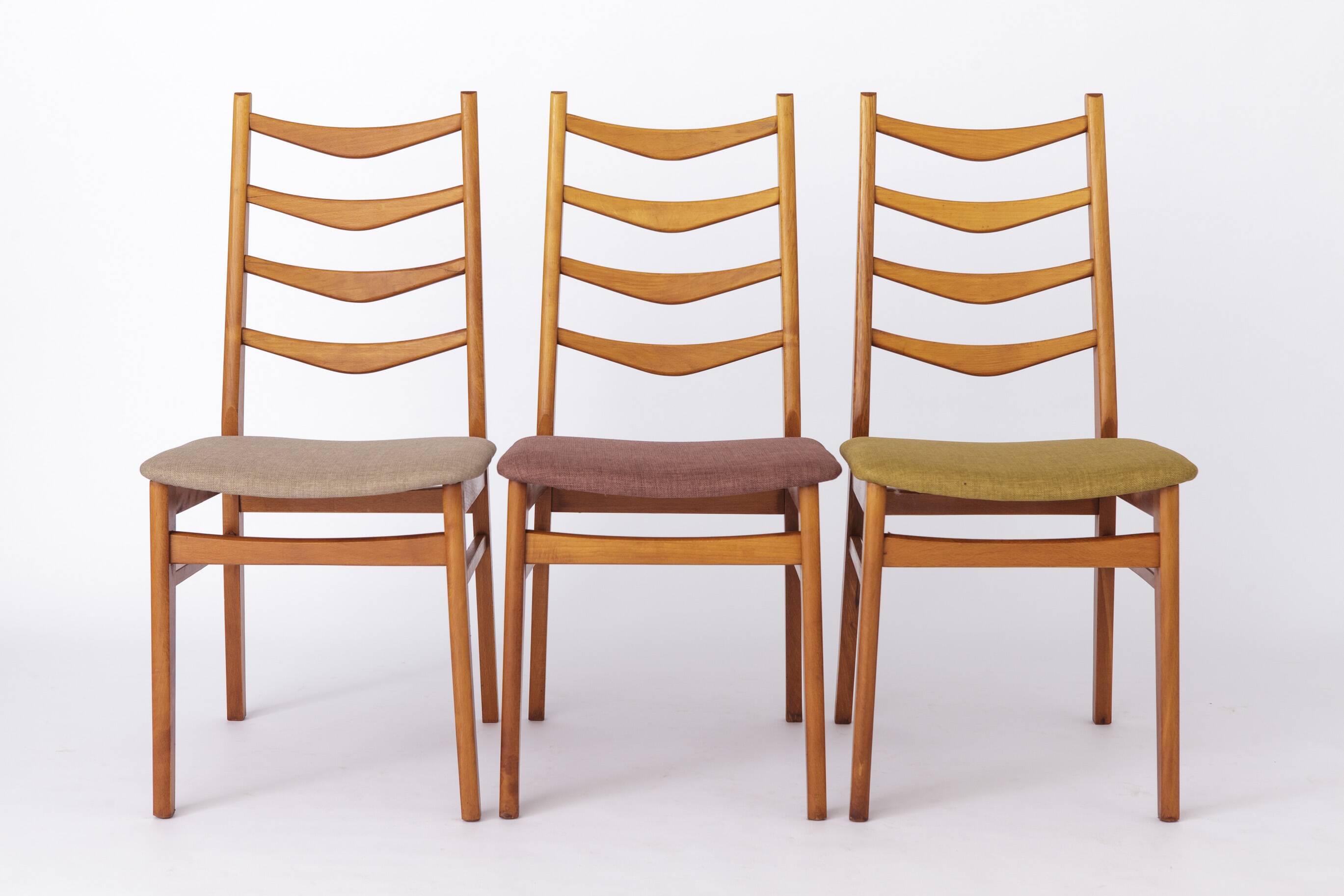 3 Vintage Dining Chairs 1970s - German Design