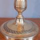 Bronze candle holder of the Directoire period late eighteenth century