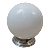 Ceiling lamp opaline ball from 1940