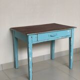Small old wooden table