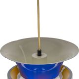 Blue/Yellow Bent Nordsted für Lyskaer Belysning Lamp