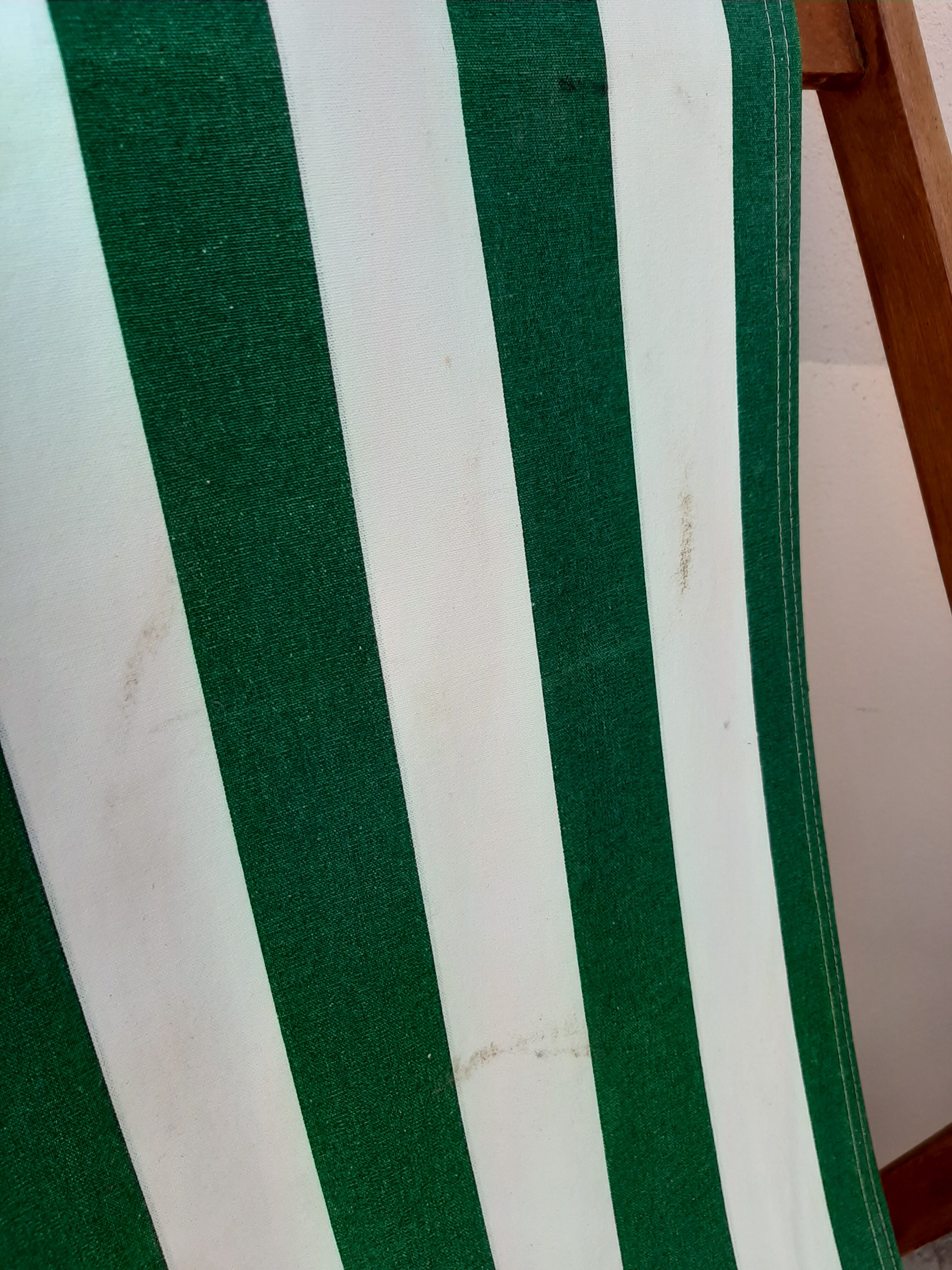 Pair of Chilean vintage sunbeds