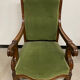 Napoleon III period mahogany armchairs