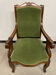 Napoleon III period mahogany armchairs