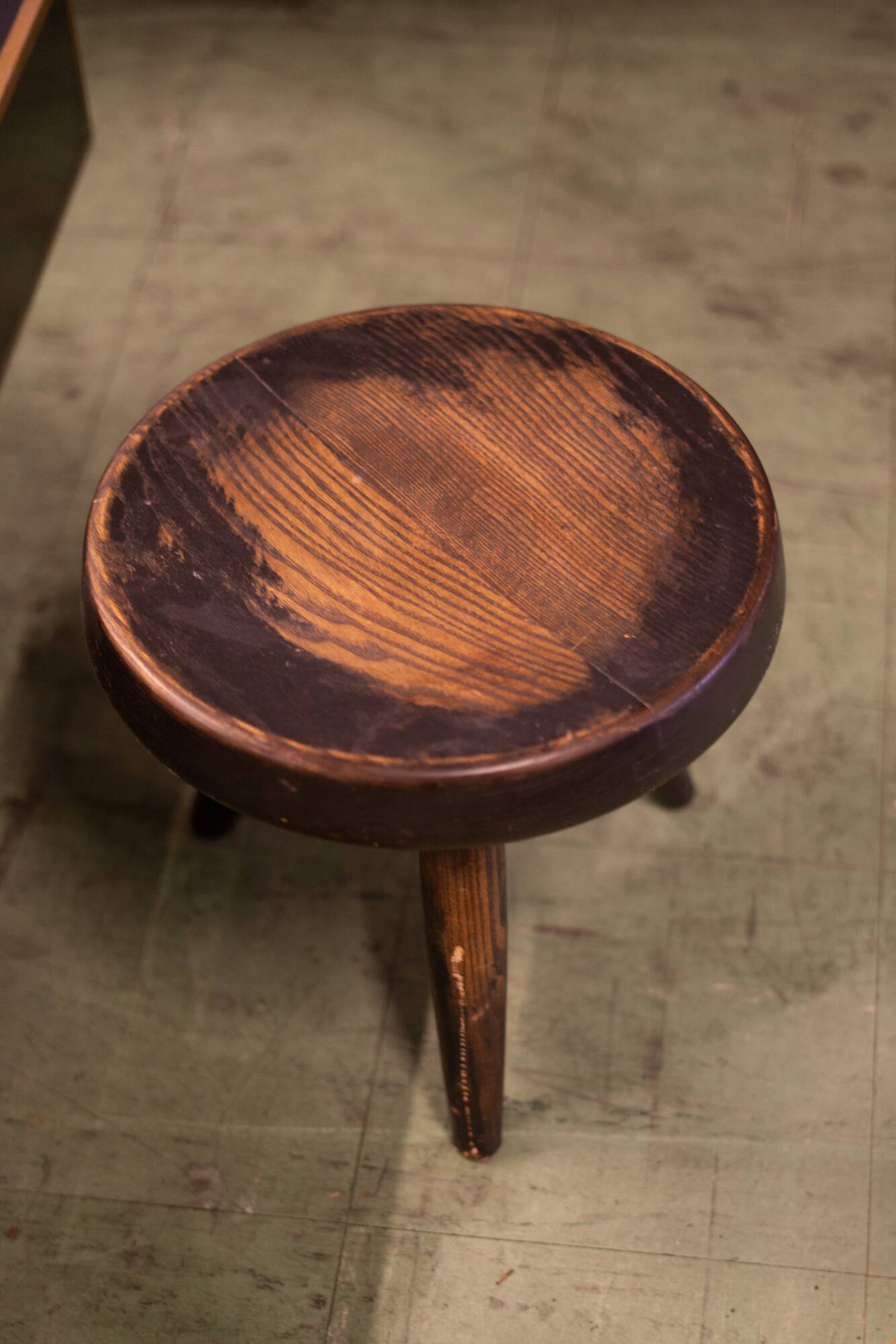 "Berger" stool by Charlotte Perriand