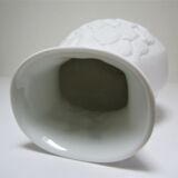Porcelain vase biscuit Manfred Frey for AK Kaiser vegetable decoration