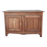 Magnificent vintage buffet / sideboard in raw wood