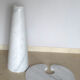 Pair of coffee tables in carrara white carrara marble