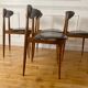 Lot de 4 chaises Baumann modèle Licorne